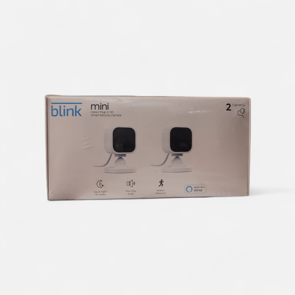 Blink Mini Smart Security Camera Set New
